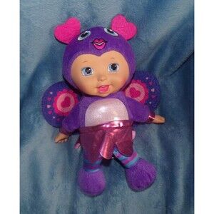 Animal Cuties purple  doll magical sounds doll with wings
